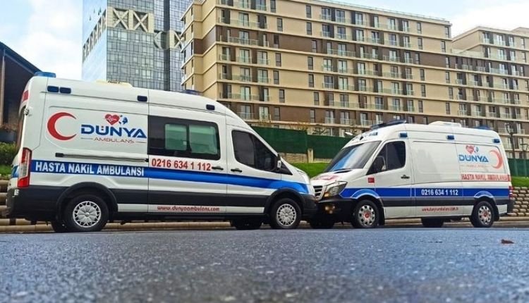 Hastaneden Hastaneye Ambulans 12 Ambulans